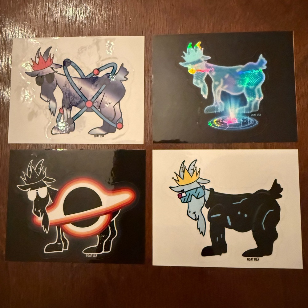 GOAT USA Sticker Pack